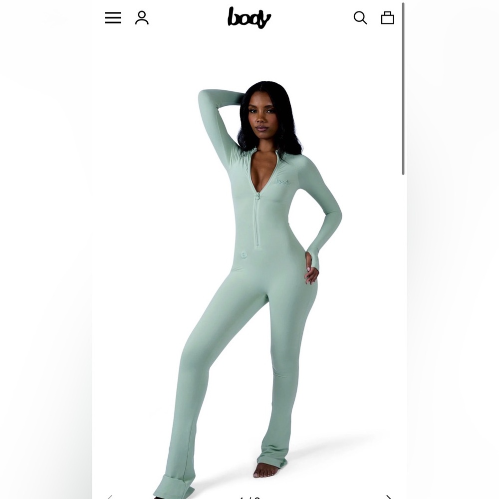 BODY by RAVEN Mint Green Bodysuit